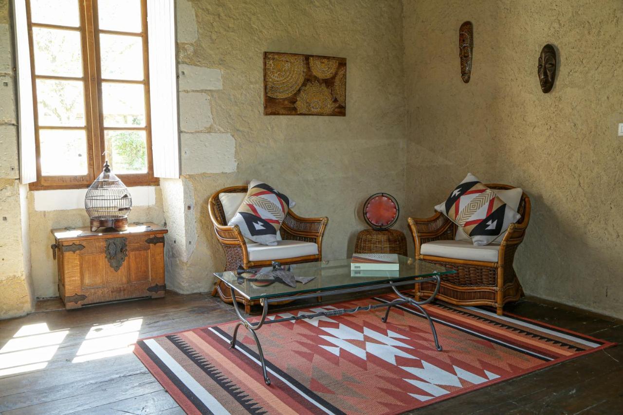 Bed and Breakfast Domaine Du Bourg Salon Экстерьер фото